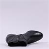 Paul Green Western Block Heel Ankle Boot - Black Soft Leather